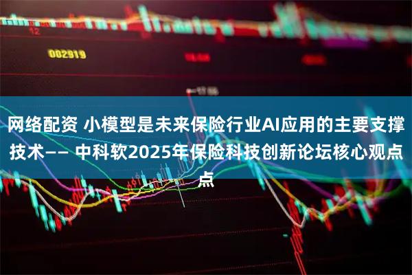 网络配资 小模型是未来保险行业AI应用的主要支撑技术—— 中科软2025年保险科技创新论坛核心观点